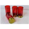 Image 3 : (4) Plastic 12 Gauge Shotgun Shell Shot Glasses