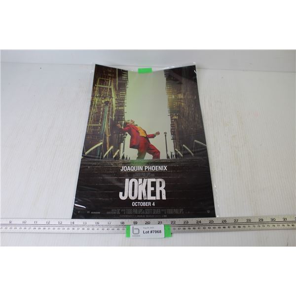 Joker Movie Poster - Joaquin Phoenix