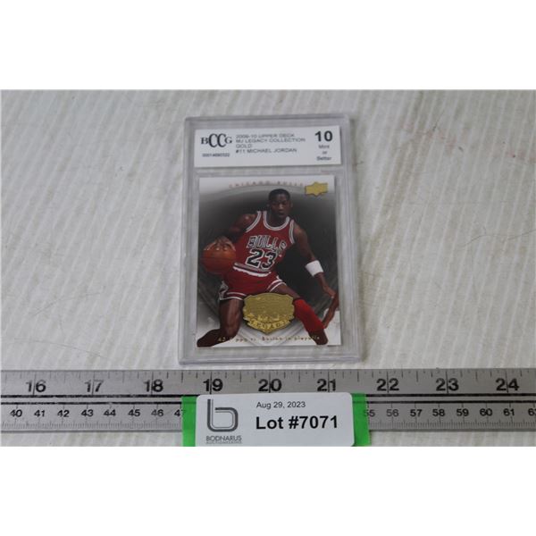 Michael Jordan Legacy Card (Graded 10)