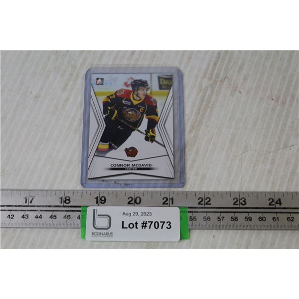 Connor McDavid Junior Rookie Card