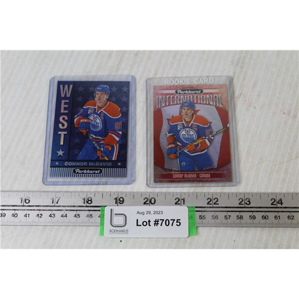 (2) Connor McDavid Inserts