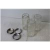 Image 3 : (3) Vintage Glass Jars