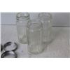Image 4 : (3) Vintage Glass Jars