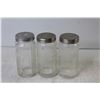 Image 5 : (3) Vintage Glass Jars