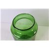 Image 2 : Blown Green Glass Vase/Jar