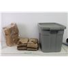 Image 1 : *Paper Bags and Paper Containers with Plastic Bucket