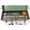 Image 2 : Green Tool Box with Assortment of Hardware