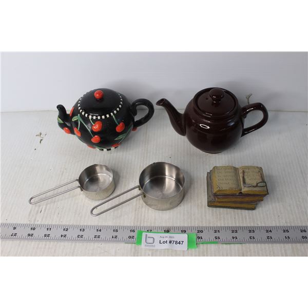 Tea Pots, Trinkets and Misc.