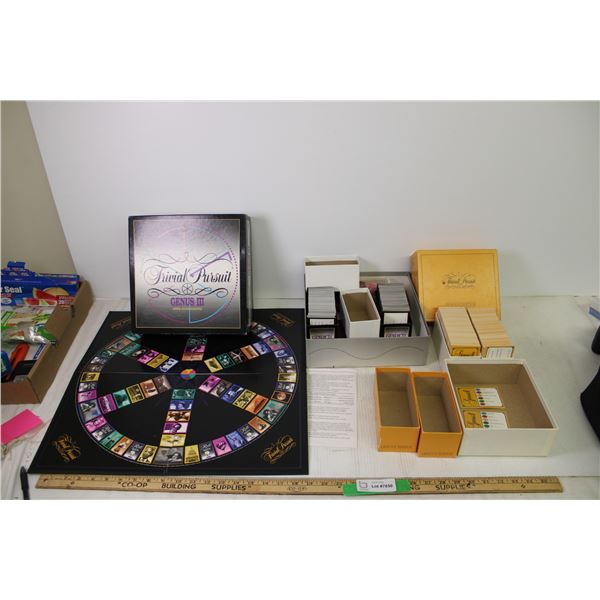 (2) Games of Trivial Pursuit