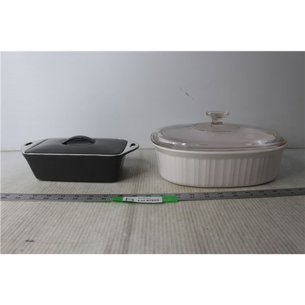 (2) Casserole Dishes with Lids