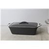 Image 3 : (2) Casserole Dishes with Lids