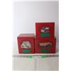 Image 2 : (3) Sarah Plain and Tall Miniature Buildings