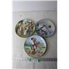 Image 1 : (3) Decorative Plates - Bradford, Knowles