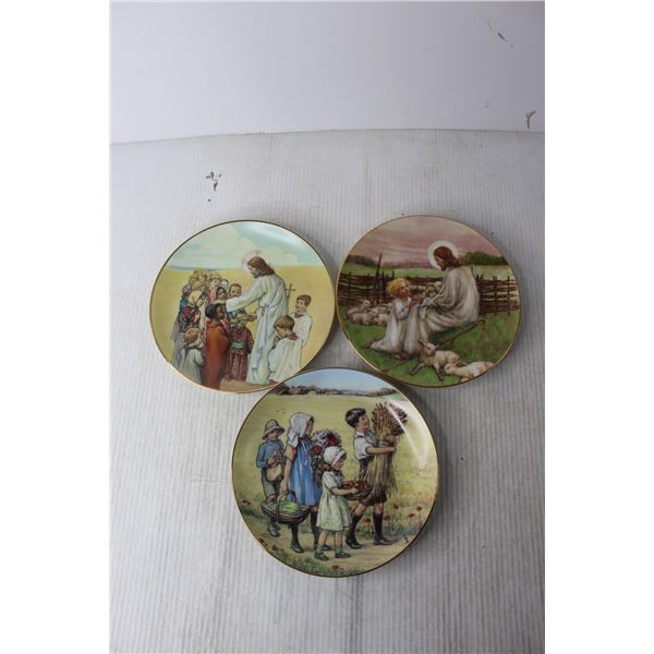 (3) Decorative Plates - Bradford