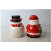 Image 4 : (2) Christmas Cookie Jars