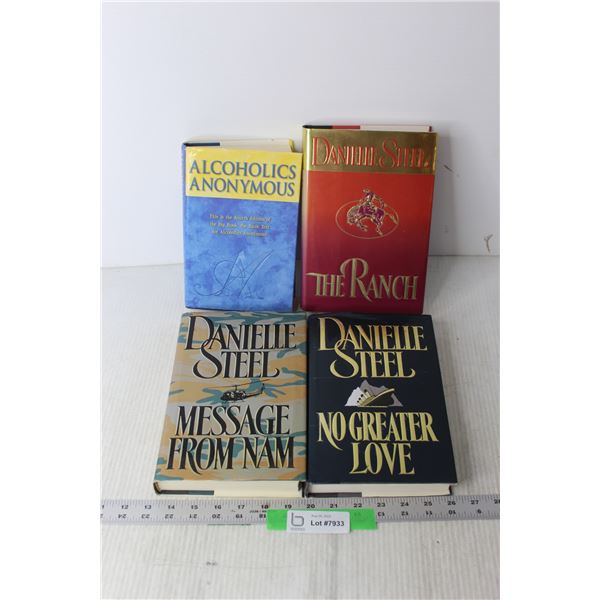 Assorted Books - AA, Danielle Steel