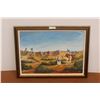 Image 1 : *Framed Desert Painting - 23" x 32"