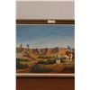 Image 3 : *Framed Desert Painting - 23" x 32"