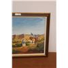 Image 4 : *Framed Desert Painting - 23" x 32"