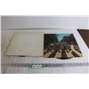 Image 1 : (2) The Beatles Records -- White Album w/ Poster/Lyric Page + Abby Road Album