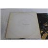 Image 2 : (2) The Beatles Records -- White Album w/ Poster/Lyric Page + Abby Road Album