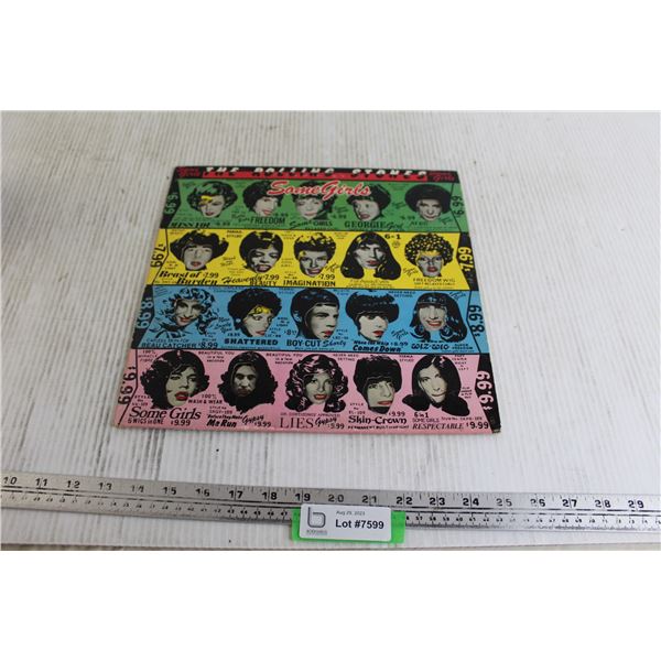 The Rolling Stones "Some Girls" Vinyl Record