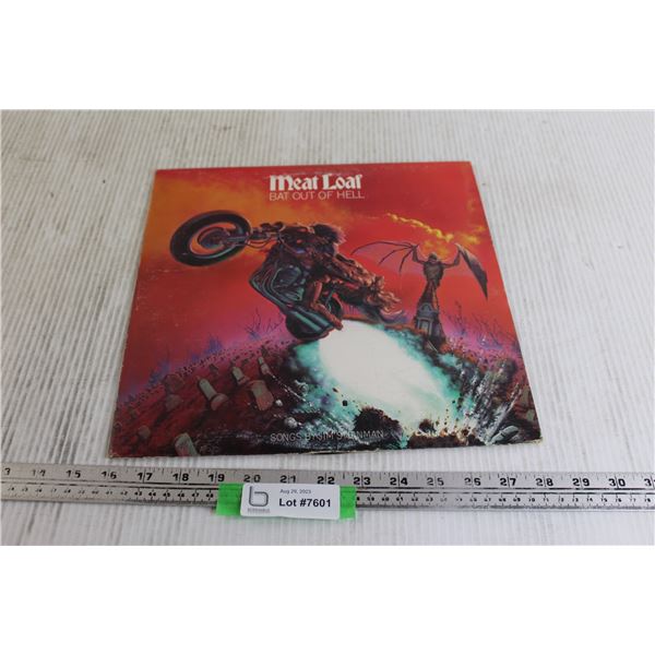 Meat Loaf "Bat Out of Hell" Vinyl Record