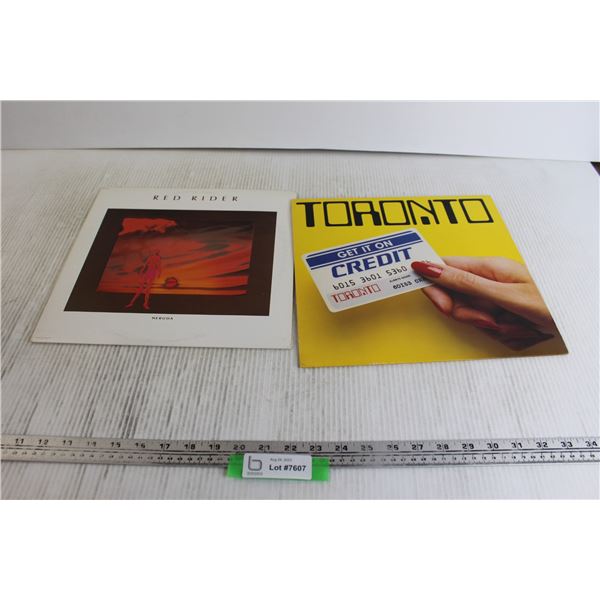 (2) Vinyl Records - Toronto, Red Rider