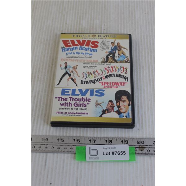 Elvis Triple Feature DVD - NIB