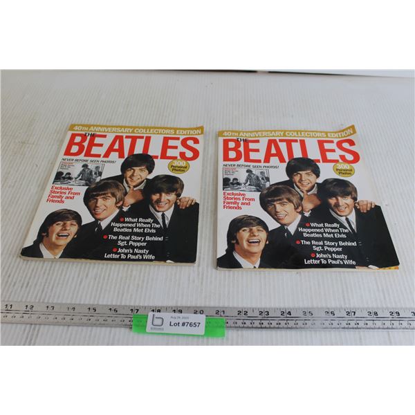 (2) The Beatles 40th Anniversary Collectors Edition Magazines