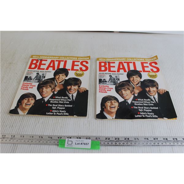 (2) The Beatles 40th Anniversary Collectors Edition Magazines