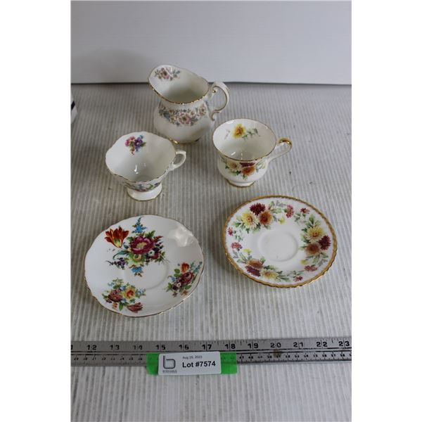 5-Piece Teacup Set