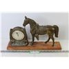 Image 1 : La Croisade Horse Clock (not working)