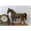 Image 3 : La Croisade Horse Clock (not working)