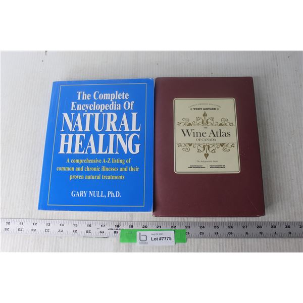 Natural Healing Book and Wine Atlas