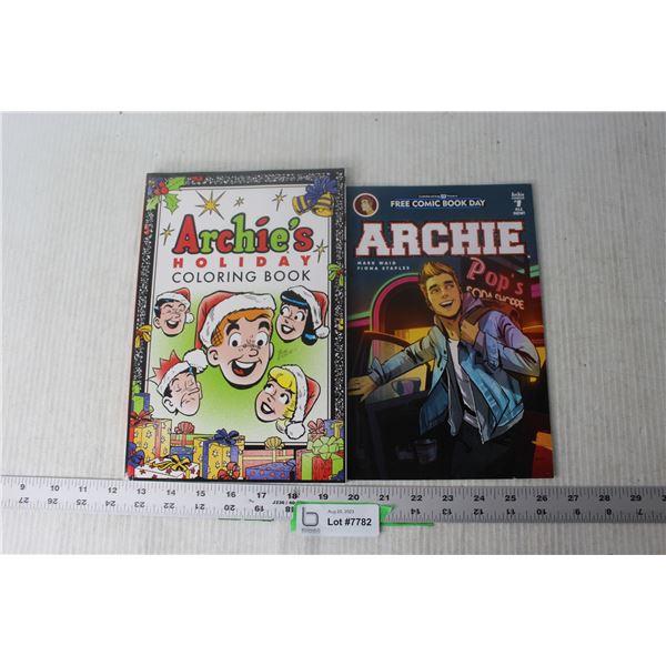 Archie Comic and Colouring Book