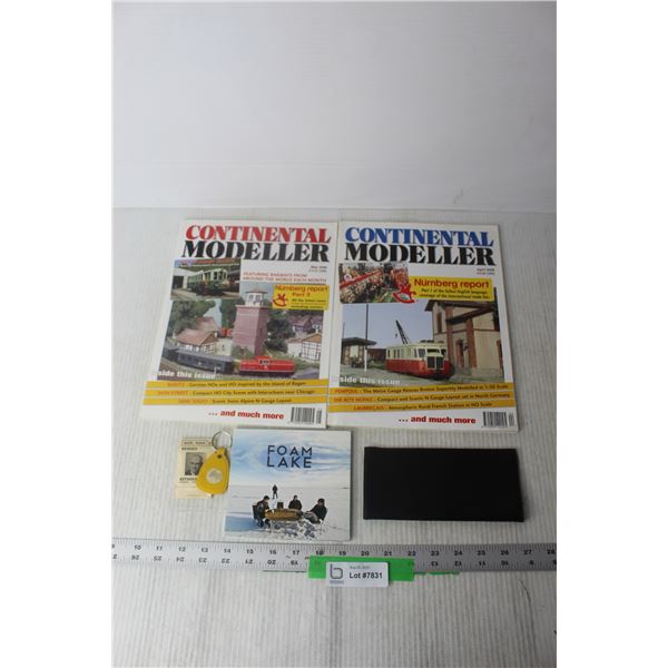 (2) Continental Modeller Magazines and Misc.