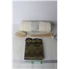 Image 1 : Linen Fabric, Wash Brush and Purse