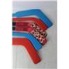 Image 3 : (6) Mini Hockey Sticks