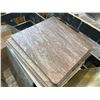 Image 1 : PALLET CRATE OF 300 X 300 X 8-13MM MULTICOLOR NATURAL CLEFT SLATE TILE