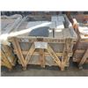 Image 2 : PALLET CRATE OF 420 PCS 30 X 30 LIME BLACK NATURAL STONE