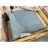 Image 1 : PALLET CRATE OF 120 PCS 40 X 40CM BLACK RUSTIC NATURAL STONE TILES