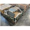 Image 3 : PALLET CRATE OF 400X400X10-13MM BLACK GALAXY NATURAL STONE TILE