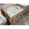 Image 2 : PALLET CRATE OF 410 PCS 12 X 12 LIME PINK NATURAL STONE TILE