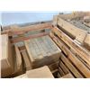 Image 2 : PALLET CRATE OF ASSORTED 12 X 12 NATURAL STONE MOSAIC SHEET TILES