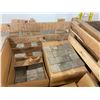 Image 2 : PALLET CRATE OF ASSORTED 12 X 12 NATURAL STONE MOSAIC SHEET TILES