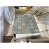 Image 1 : PALLET CRATE OF 2 X 2 AUTUMN GOLD TUMBLED MOSAIC TILES