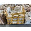 Image 2 : PALLET CRATE OF 2 X 2 AUTUMN GOLD TUMBLED MOSAIC TILES