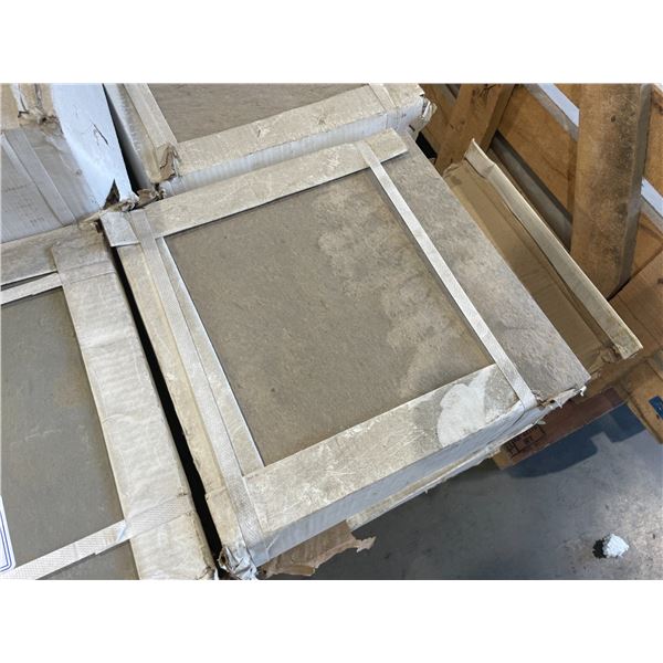 PALLET CRATE 12 X 12 OF MULTI YELLOW NATURAL STONE TILE