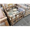 Image 3 : PALLET CRATE OF 420 PCS OF  12  X 12 M GREEN NATURAL STONE TILE